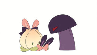 [Plants vs. Zombies/Flower Mushroom] Rabbit Bowknot