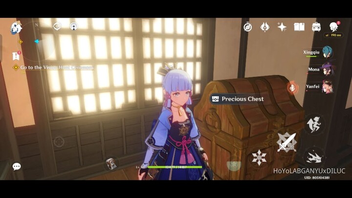 Genshin Impact - HIDDEN precious chest in the teahouse Taroumaru