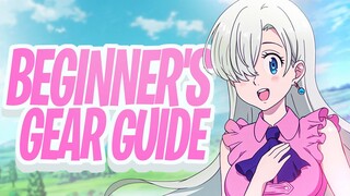 BEST Way To Gear As A Beginner in Grand Cross | Seven Deadly Sins Grand Cross Gear Guide