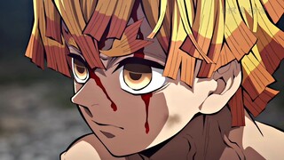“收到爷爷死讯的善逸找到自己的目标”