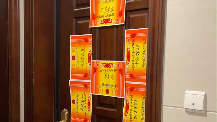 Some relatives who love to compare