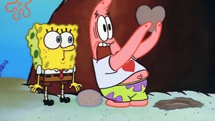 Patrick: I know I'm stupid, but as long as I meet SpongeBob, my brain is comparable to Einstein#Anim