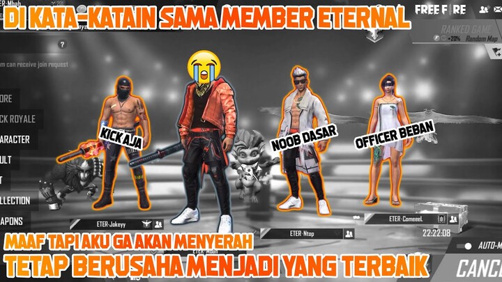 DIKATAIN HABIS-HABISAN SAMA ETER COMEL DKK !!!