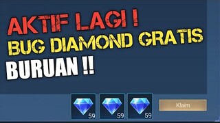BUG AKTIF LAGI !! EVENT DIAMOND GRATIS SERVER SINGAPURA ! BURUAN SEBELUM DI FIX