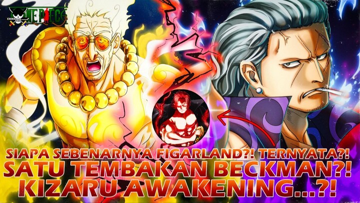 ONE PIECE TERBARU: KIZARU TERDIAM?! 1 TEMBAKAN BECKMAN = KAMUSARI KEDUA?! SHANKS + MIHAWK SERIUS?!