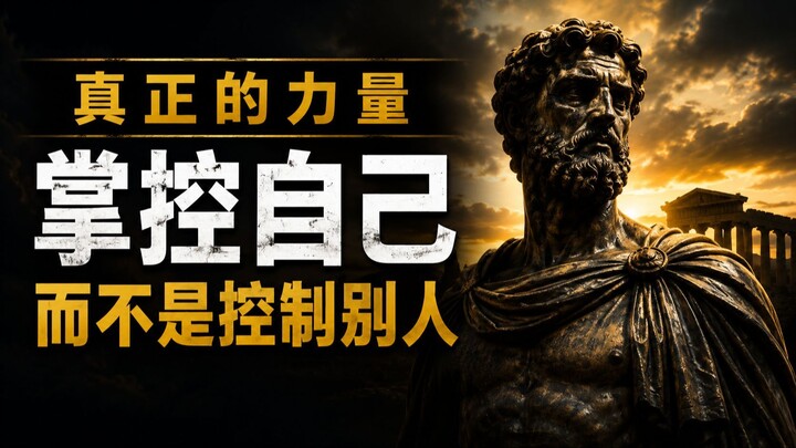 真正的力量：掌控自己，而不是控制别人｜3条自我掌控法则