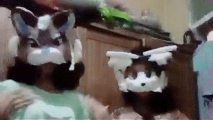 Chanel dance with my cousin!