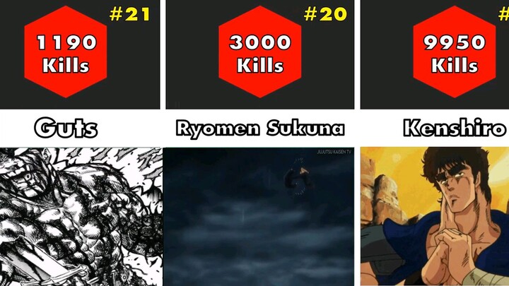 most kill anime characters of All time