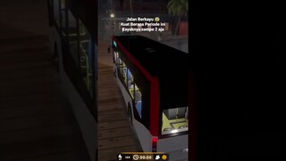 Halte nya Restaurant Pantai Bali 🤣 Bus Simulator Indonesia#games #gaming #tiktok #funny #shorts #fyp