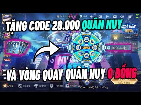 Code 20.000 Quân Huy Miễn Phí Mới Nhất Liên Quân Mobile | VINH GAMING TV