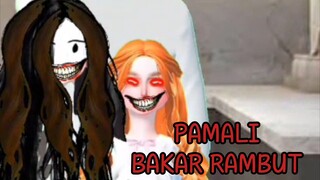 pamali bakar rambut || cerita hantu versi zepeto