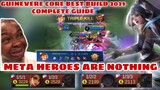 HOW TO USE GUINEVERE CORE COMPLETE GUIDE - EMBLEM SET - BEST BUILD - FILIPINO VOICE TUTORIAL - MLBB