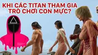 Khi các Titan tham gia "Trò chơi con mực" sẽ như thế nào?