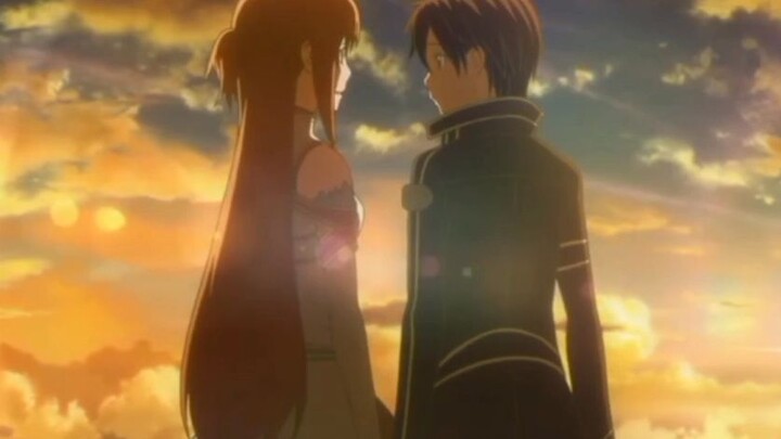 Momen Kirito end Asuna❤