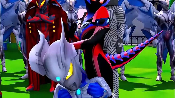 Sungguh menjijikkan bahwa Belia mengubah Ultraman menjadi beberapa bagian