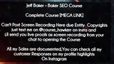 Jeff Baker  course - Baker SEO Course download