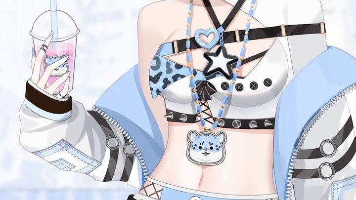 [Free live2d model] It's winter now, do you want to have a love affair with your snow leopard girlfr