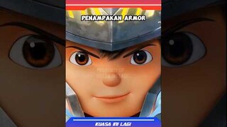 Ini dia Armor Kesatria Windara di boboiboy galaxy windara ‼️#BoBoiBoy #boboiboygalaxy2 #shorts