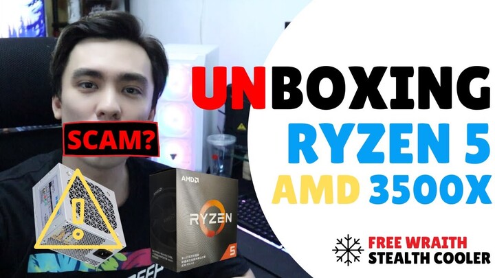 Ryzen 5 3500x Unboxing