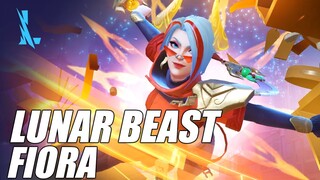 League of Legends: Wild Rift Lunar Beast Fiora Skin Spotlight