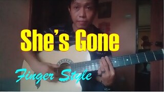 She's Gone Intro./Finger Style Guitar Cover