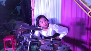 Anh Còn Nợ Em - Ni Ni Drum Cover | Đánh trống đám cưới cực đỉnh