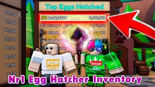 I Met the Nr1 Egg Hatcher in Roblox Mining Simulator 2