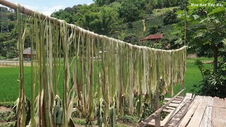 Bon Khô (Món ăn chỉ có ở dân tộc thái) | Hoa Ban Tây Bắc