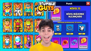EMOTE EVOLUÍDO + NOVAS SKINS NA NOVA BETA SECRETA DO STUMBLE GUYS!