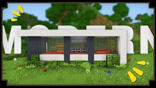 CARA MEMBUAT RUMAH KACA MODERN - Minecraft Indonesia