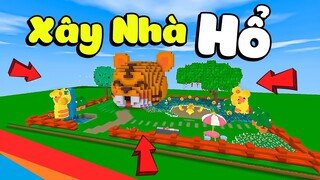 KHU VƯỜN HỔ DỂ THƯƠNG 🐯 - MINI WORLD BUILD - TIKTOK