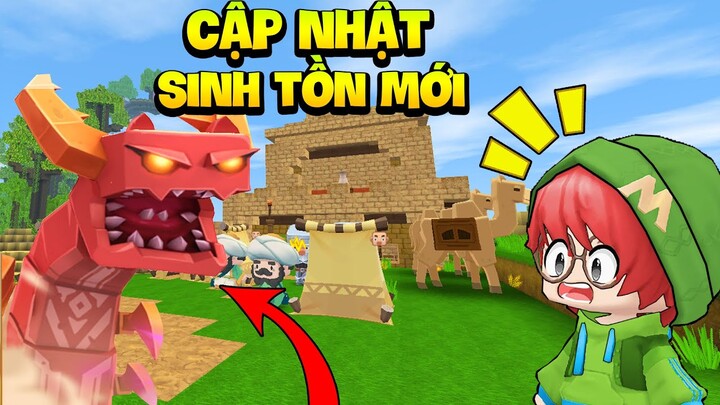 Mini World: Khám phá cập nhật mới và mẹo đánh boss sa mạc trong sinh tồn mới