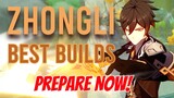 Zhongli Best Builds & Farming Quick Guide | Genshin Impact 2.4