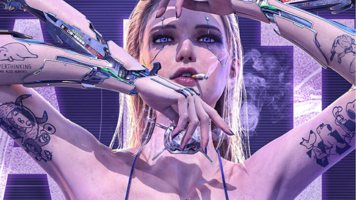 ไซเบอร์พังก์ 2077 【มิกซ์ 4K/จังหวะเน้นๆ/10 นาทีเต็มความมันส์】