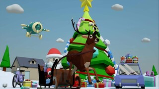 แอนิเมชั่น|C4D|แอนิเมชั่นคริสต์มาส โครงการรับปริญญา