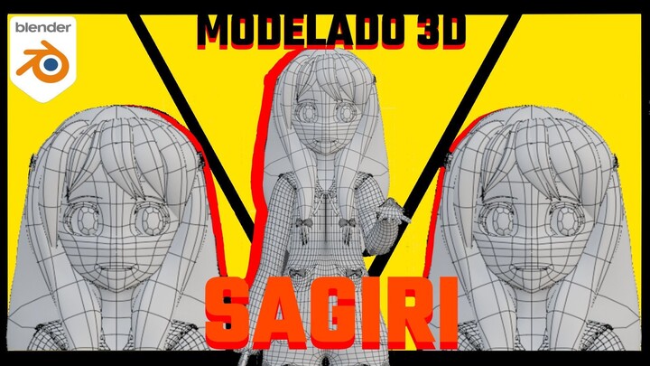 SAGIRI IZUMI [EROMANGA SENSEI] 3D MODEL PART 1