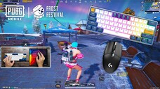 PUBG MOBILE PC Emulator 90 FPS Gameloop Keyboard Sounds ASMR (Handcam)