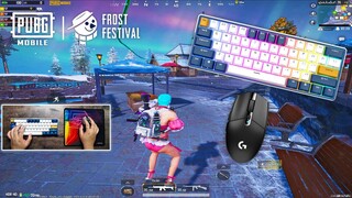 PUBG MOBILE PC Emulator 90 FPS Gameloop Keyboard Sounds ASMR (Handcam)