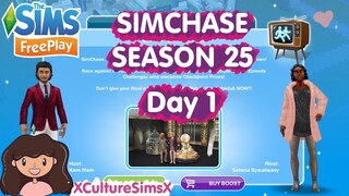 The Sims FreePlay: 📺 | SIMCHASE 25 | BAR BRAWL | Day 1 (Full Walkthrough)