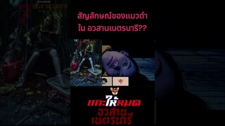 สัญลักษณ์ของเเมวดำในหนัง อวสานเนตรนารี???