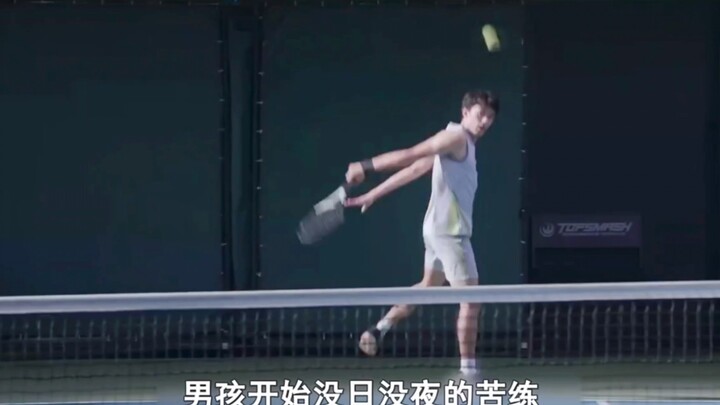 A teenager accidentally invented a new tennis move while casually playing—little did he know it woul