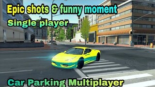 Epic shots and funny moment | Car Parking Multiplayer