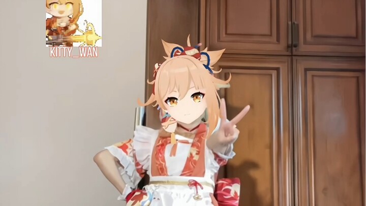 Sister Xiao Gong appears in maid form! Shake out your worries>_<¦¦¦