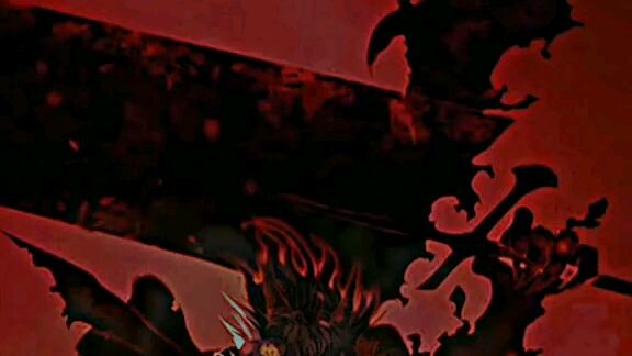 Asta ,anime: black cover