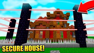 Breaking into Minecraft's MOST SECURE HOUSE!