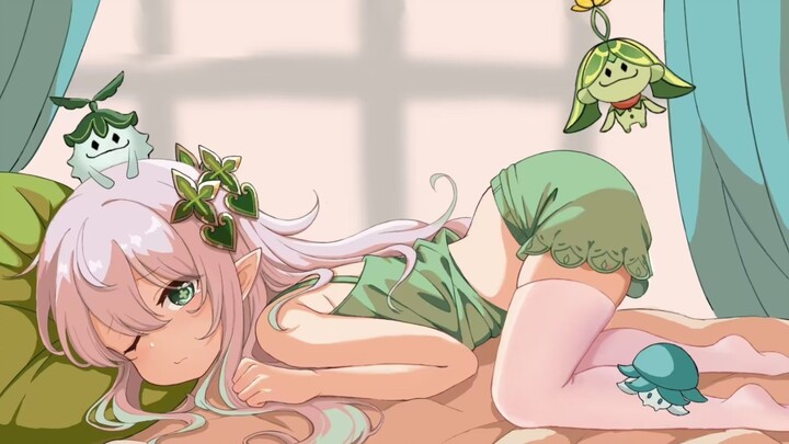 Little grass god... small... soft... so cute...