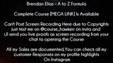 Brendan Elias Course  A to Z Formula Download