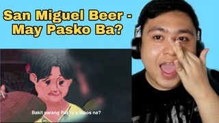 San Miguel Beer - May pasko ba? REACTION VIDEO | Adriel Pascual Reacts