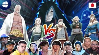 🔥 MADARA vs Kages ✅ FULL Fight 🔥😱 Reaction Mashup 🇯🇵 Naruto Shippuden [ナルト 疾風伝] [海外の反応]