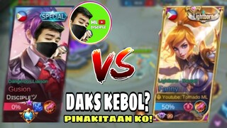 nakalaban ko si ML DESIPLE GAMING! (RANK) || MLBB